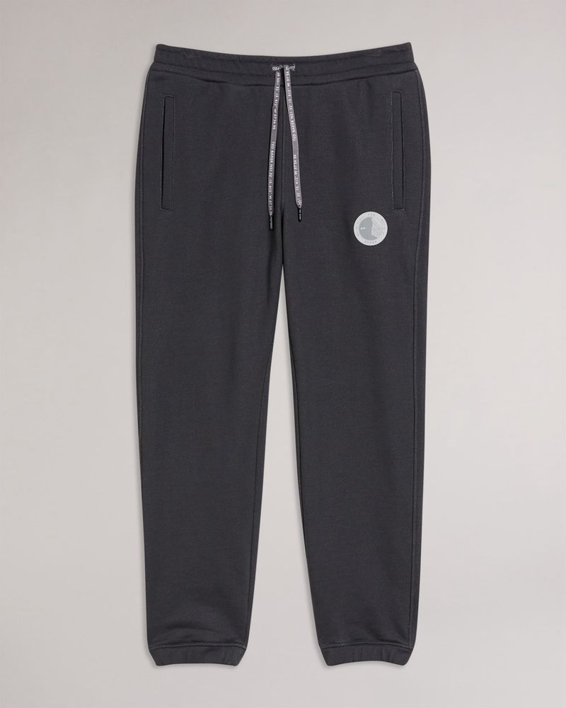 Ted Baker Akabusi Active Jersey Joggers Byxor Herr Svarta | NUV-735289