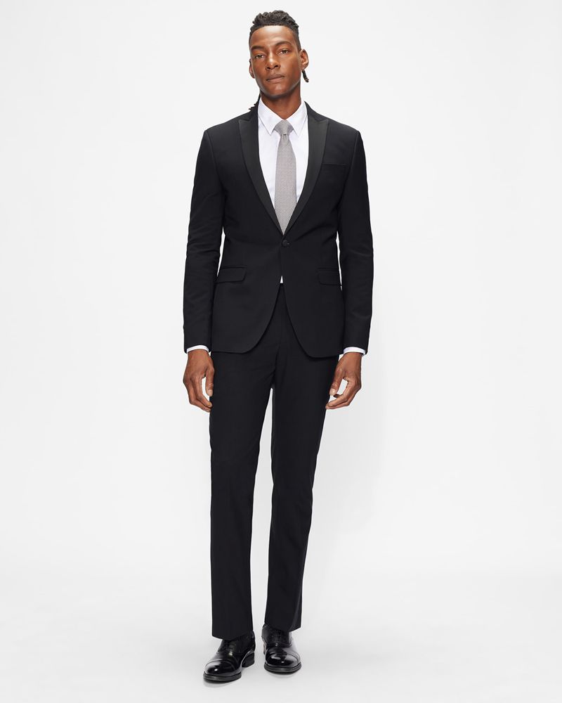 Ted Baker Ambjs Slim Fit Tuxedo Kostymer Herr Svarta | ZNT-871026