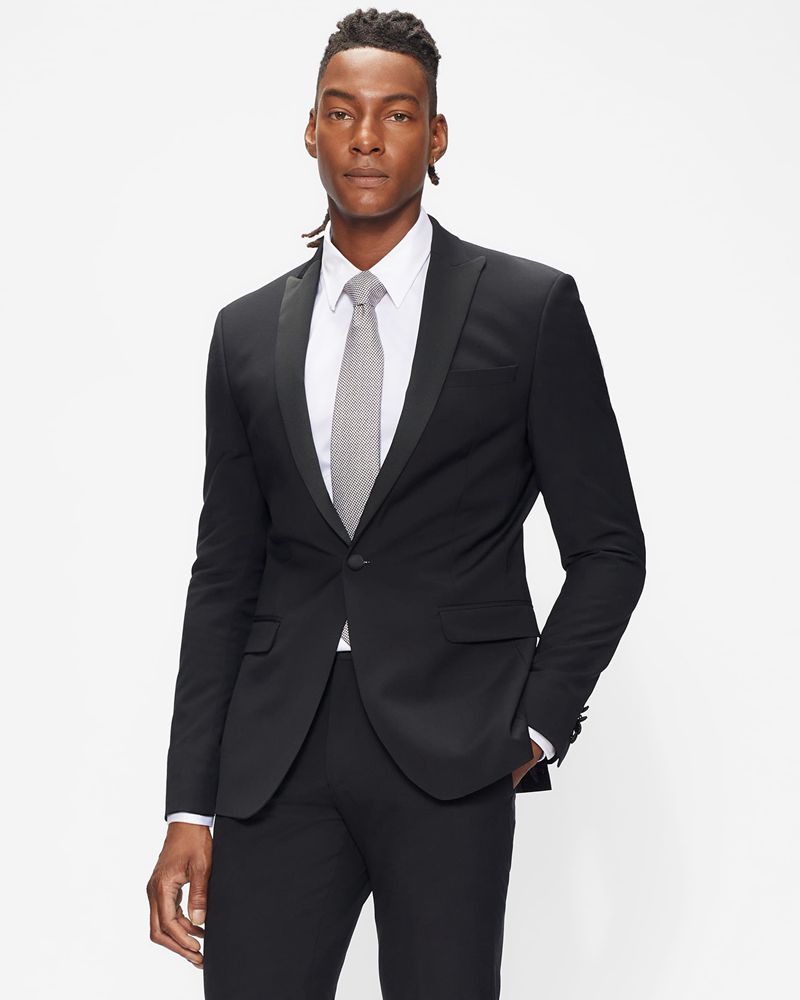 Ted Baker Ambjs Slim Fit Tuxedo Kostymer Herr Svarta | ZNT-871026