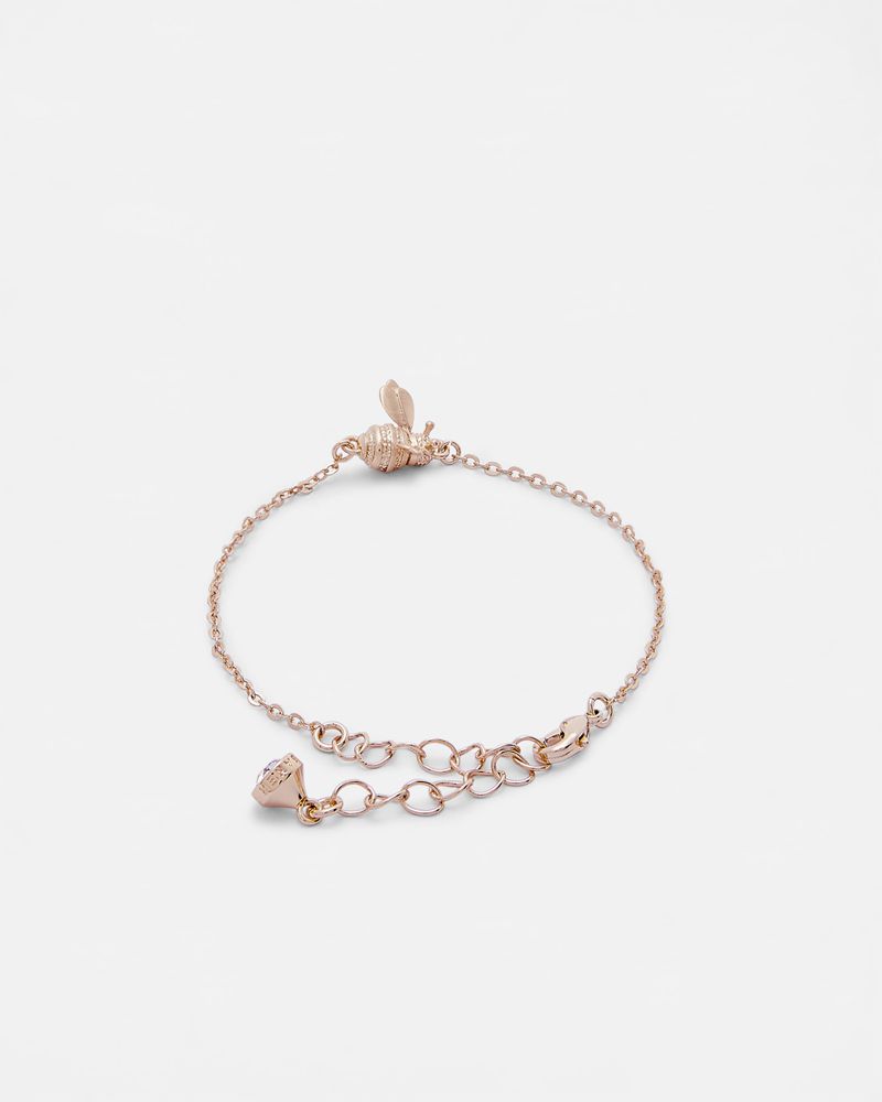 Ted Baker Beedina Bumble Bee Bracelet Smycken Dam Rosegold | OTW-183756