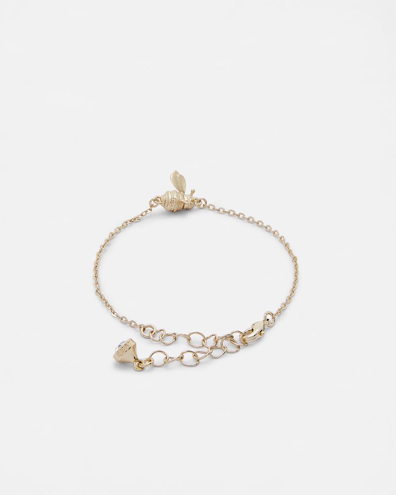 Ted Baker Beedina Bumble Bee Bracelet Smycken Dam Guld | TSO-534028