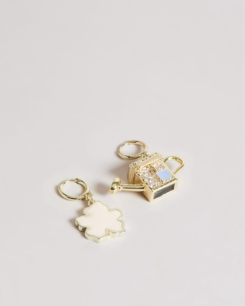 Ted Baker Brinlee Charm Earrings Smycken Dam Guld | PVF-892051