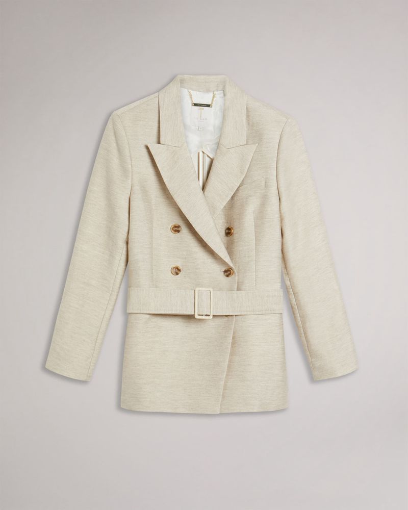 Ted Baker Darlon Relaxed Oversized Peak Lapel Blazer Jacka Dam Vita | TRO-214589