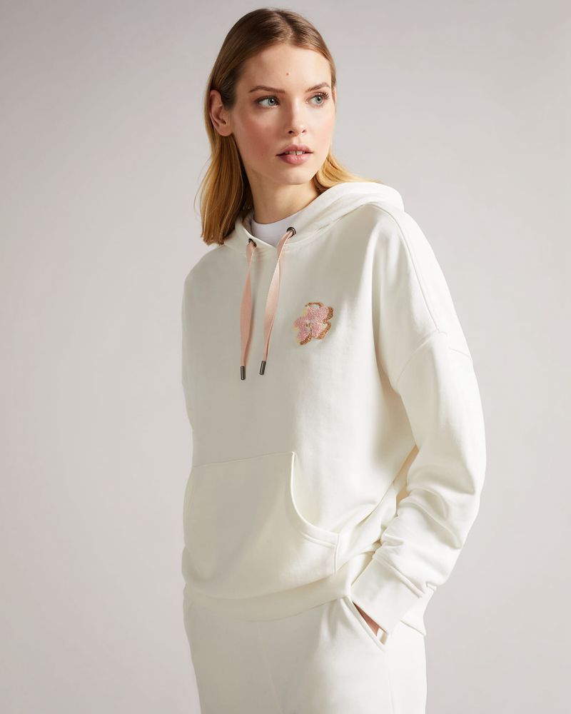 Ted Baker Frannie Magnolia Hoodie Blast Dam Vita | KRQ-284516