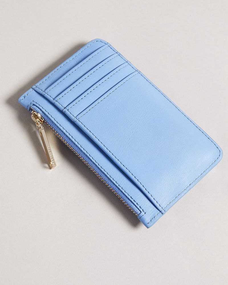 Ted Baker Garcia Zip Card Holder Plånbok Dam Blå | CHA-943562