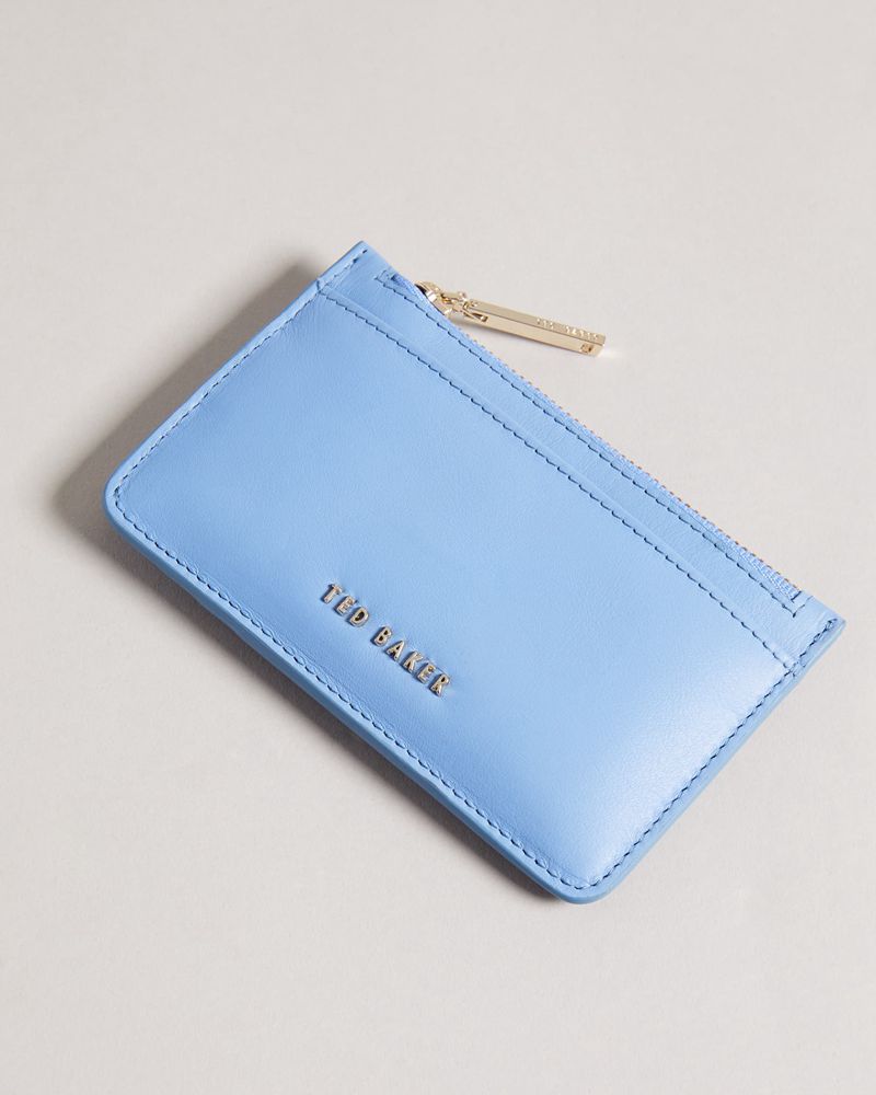 Ted Baker Garcia Zip Card Holder Plånbok Dam Blå | CHA-943562