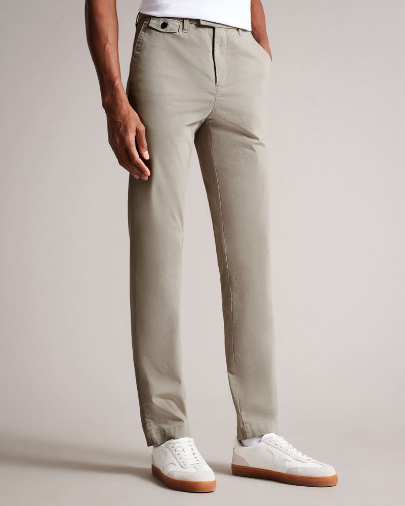 Ted Baker Genay Slim Chinos Kostymer Herr Gray | ZMS-378620