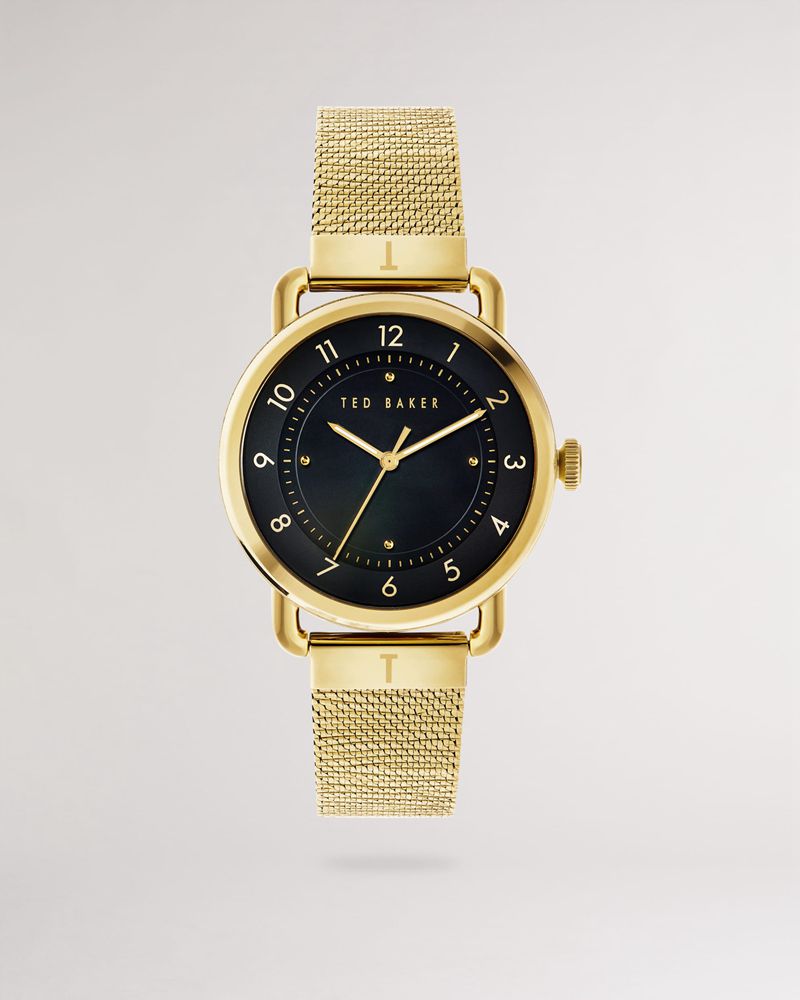 Ted Baker Hariate Mesh Rem Klocka Dam Guld | SAR-380127