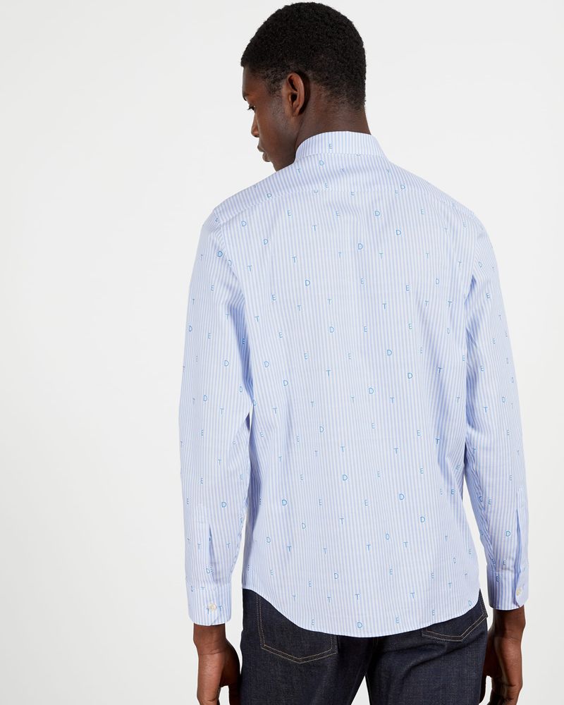 Ted Baker Hove Button Down Skjorta Herr Blå | CPR-130695