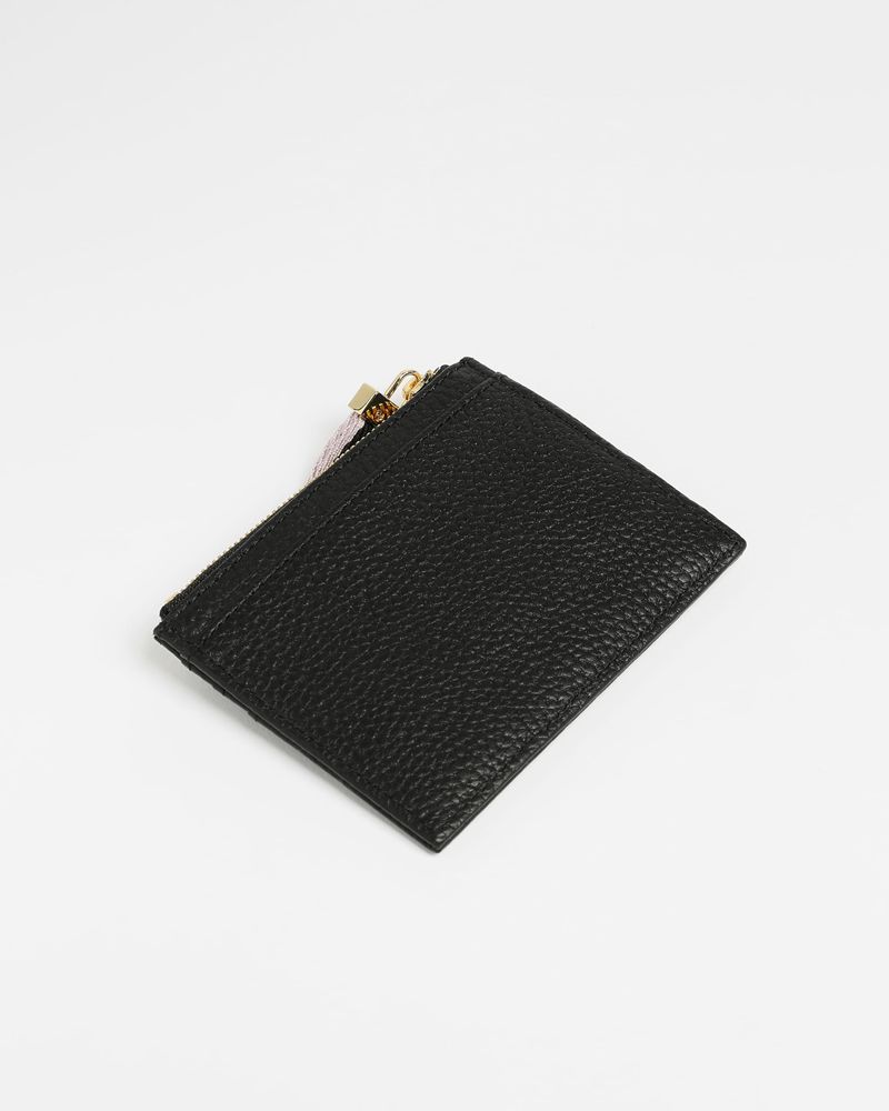 Ted Baker Kelseyy Branded Webbing Card Holder Plånbok Dam Svarta | NKT-429015