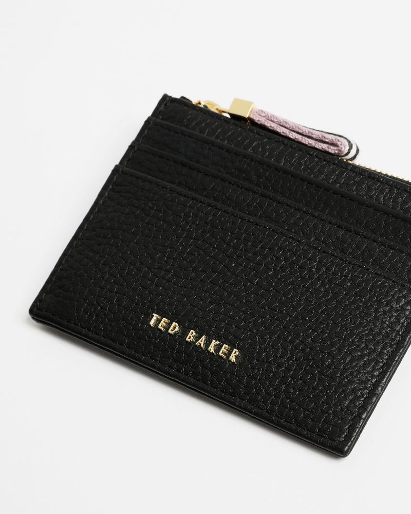 Ted Baker Kelseyy Branded Webbing Card Holder Plånbok Dam Svarta | NKT-429015