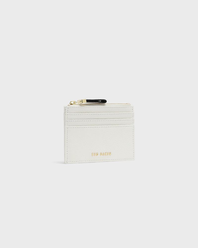 Ted Baker Kelseyy Branded Webbing Card Holder Plånbok Dam Vita | UBP-597612