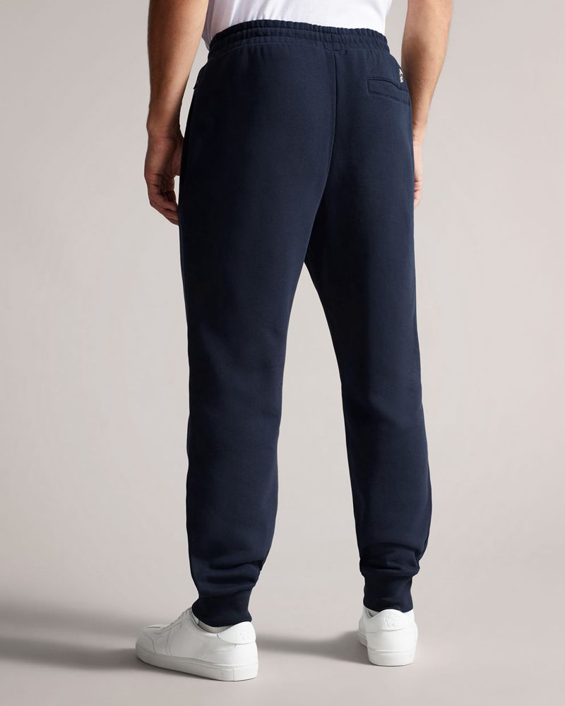 Ted Baker Latima Jersey Joggers Byxor Herr Marinblå | NWQ-659180