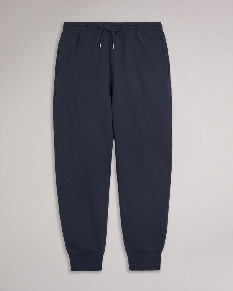 Ted Baker Latima Jersey Joggers Byxor Herr Marinblå | NWQ-659180