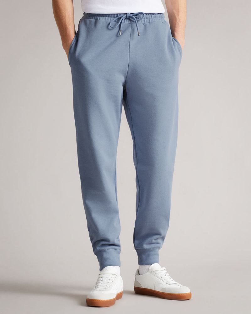 Ted Baker Latima Jersey Joggers Byxor Herr Blå | RHE-852069