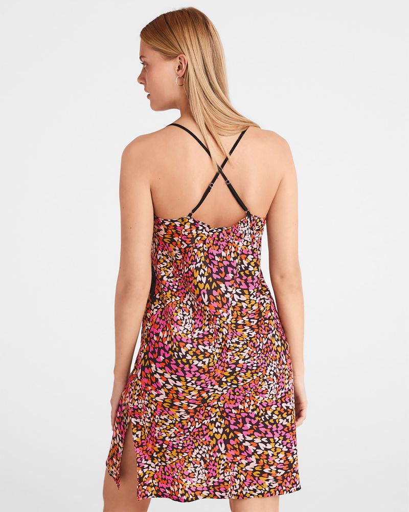 Ted Baker Lovoge Heart Print Chemise Nattkläder Dam Svarta | WXD-034971