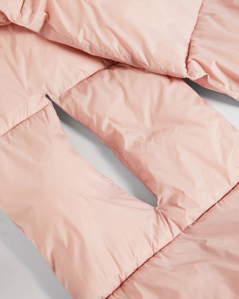 Ted Baker Marjey Quilted Puffer Halsduk Dam Rosa | GIT-023167