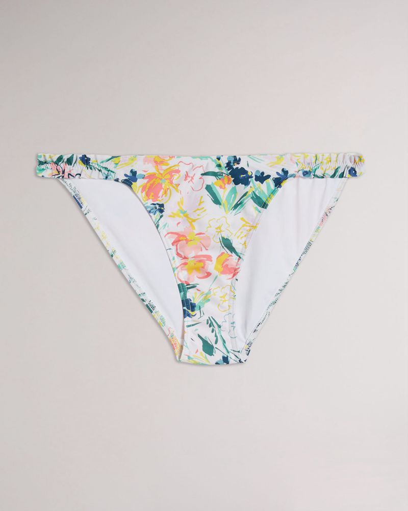 Ted Baker Melray Floral Bikini Badkläder Dam Vita | ZBT-187029