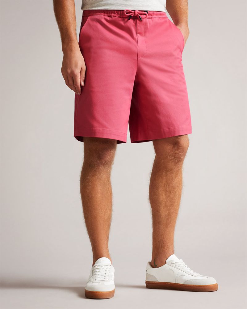 Ted Baker Mordon Twill Drawstring s Shorts Herr Rosa | VLH-375042