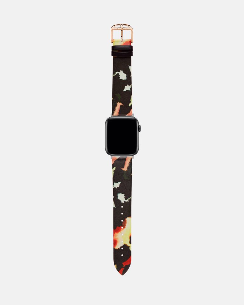 Ted Baker Sanso Printed Apple Rem Klocka Dam Olika Färger | LRG-713260