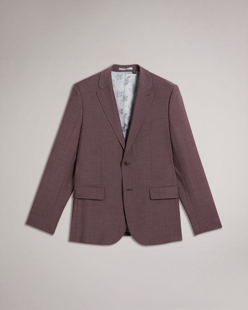 Ted Baker Seil Mohair Look Blazer Kostymer Herr Rosa | JUD-049652