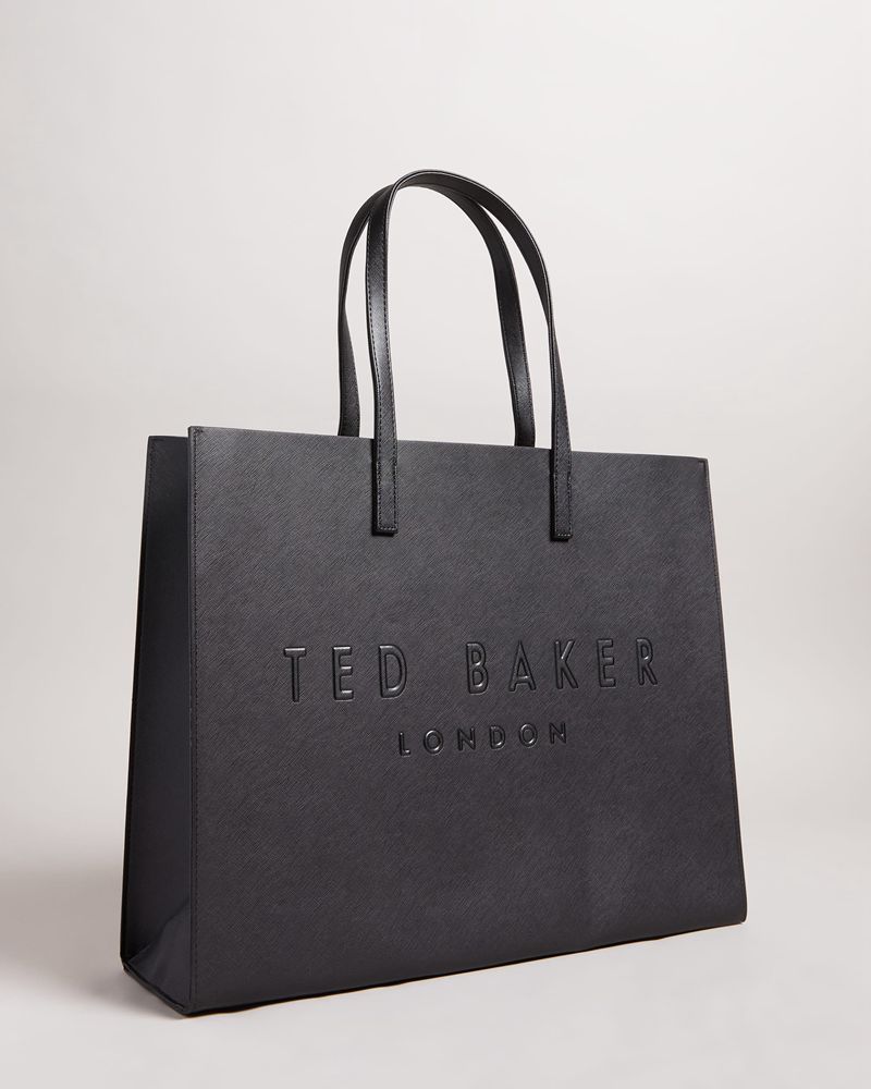 Ted Baker Sukicon Large Icon Väska Dam Svarta | IJF-916283