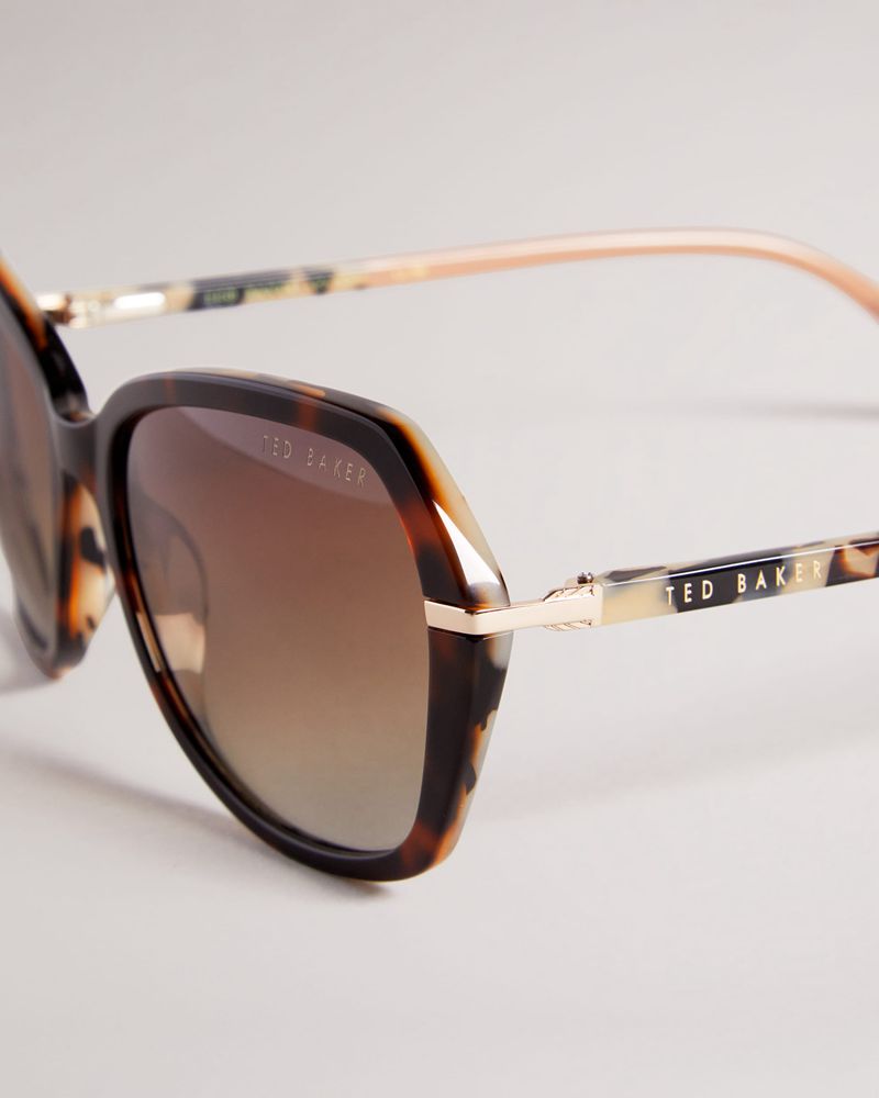 Ted Baker Tanyea Tws169 Oval Badkläder Dam Orange | IGD-689734