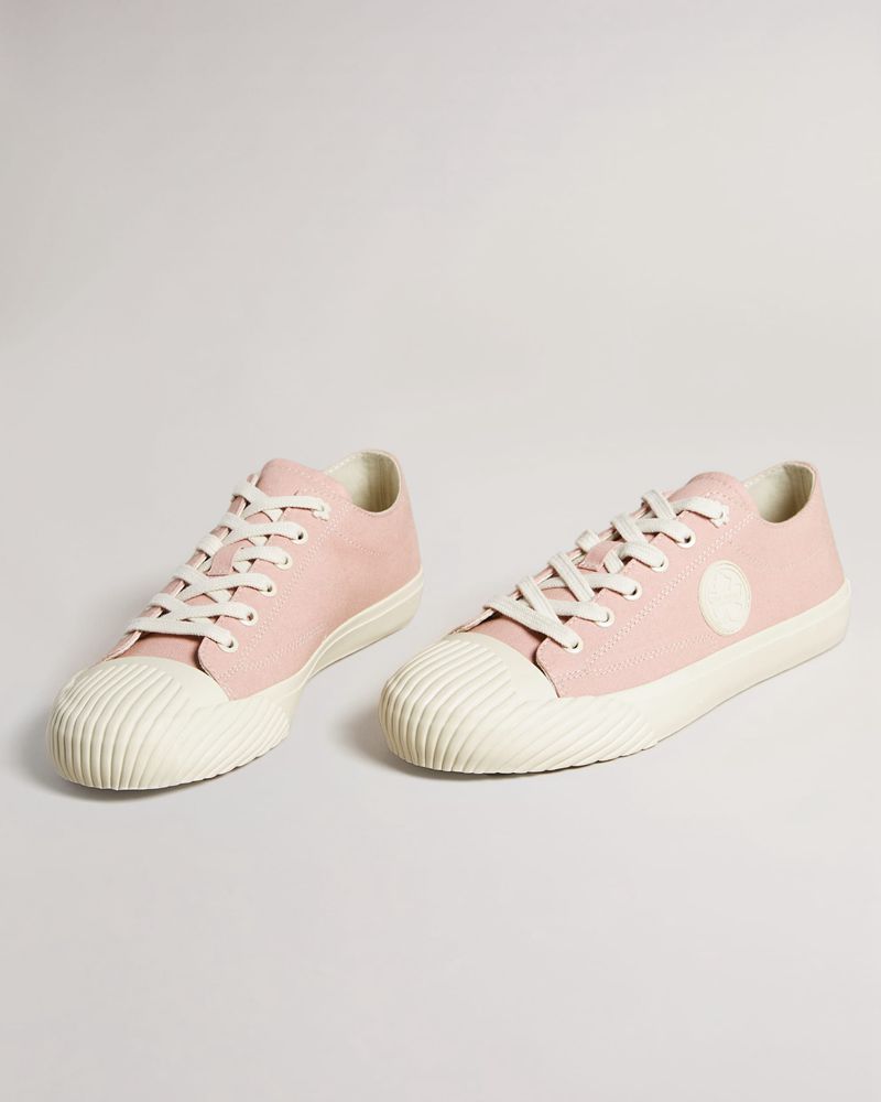 Ted Baker Tayni Canvas Lows Sneakers Dam Rosa | JXN-806392