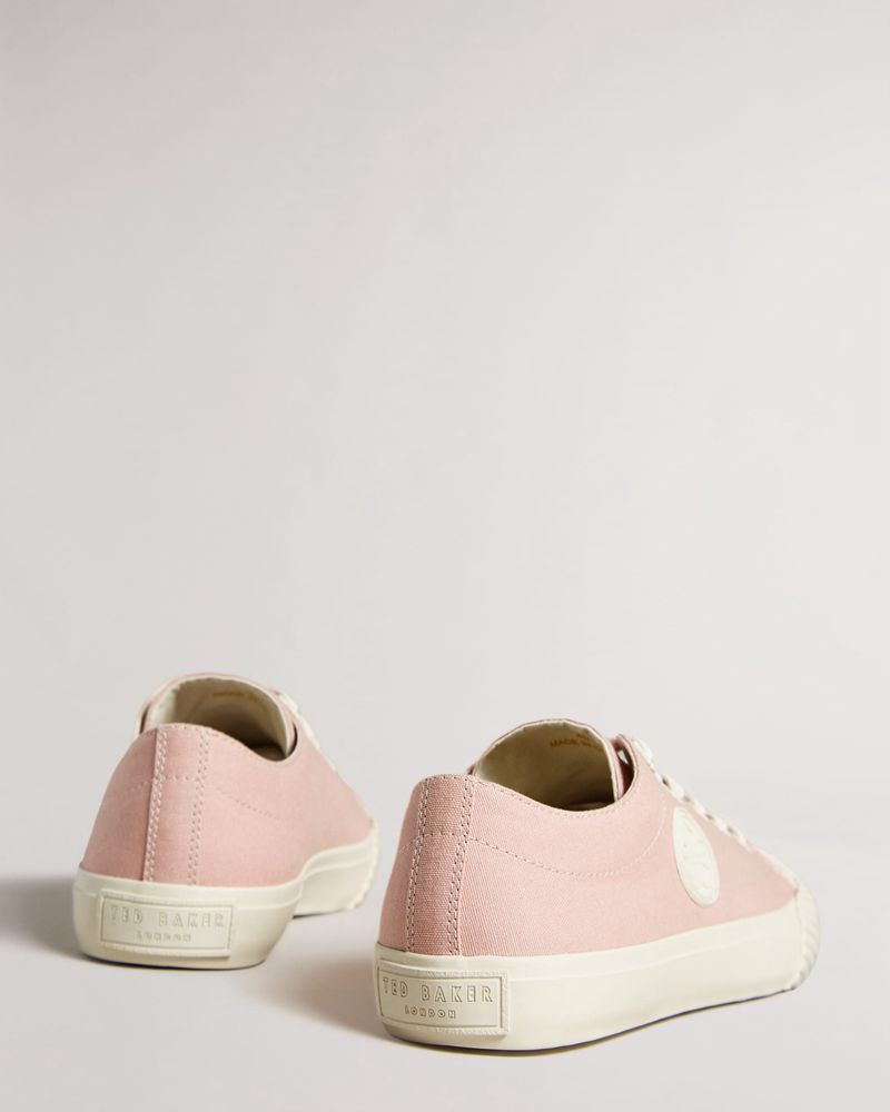 Ted Baker Tayni Canvas Lows Sneakers Dam Rosa | JXN-806392