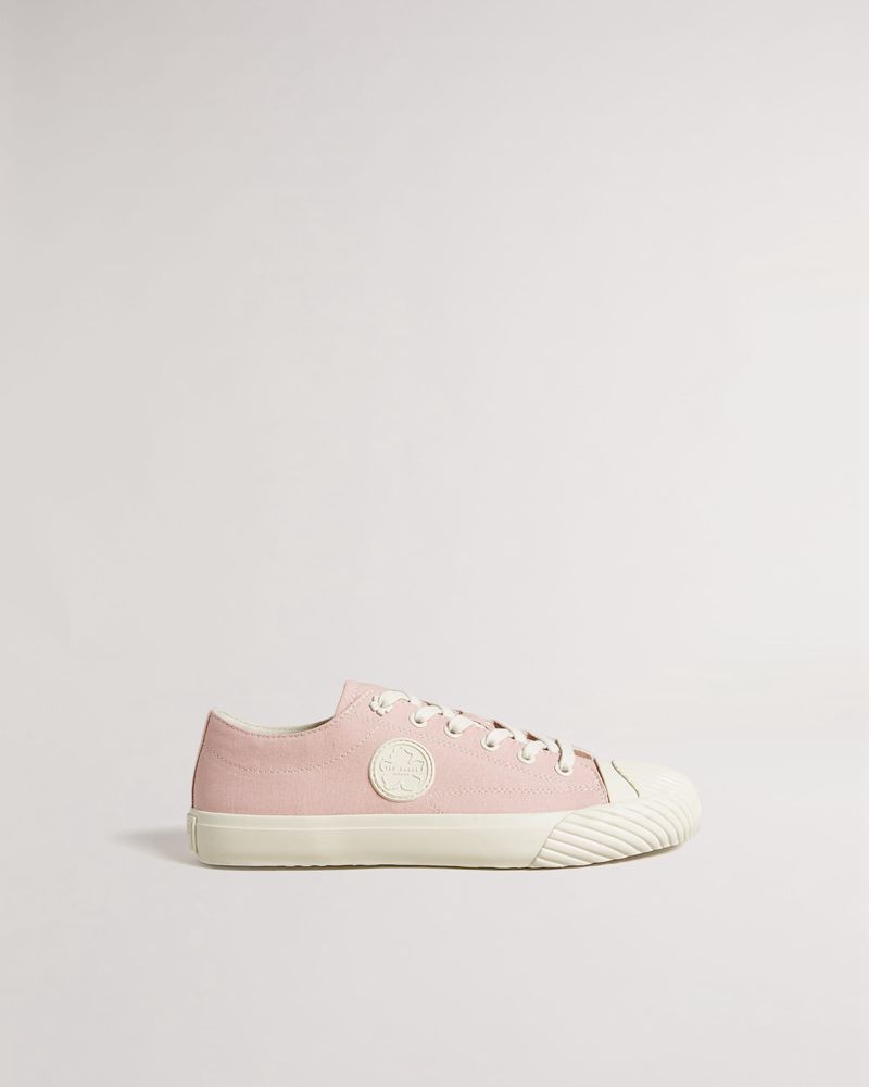 Ted Baker Tayni Canvas Lows Sneakers Dam Rosa | JXN-806392