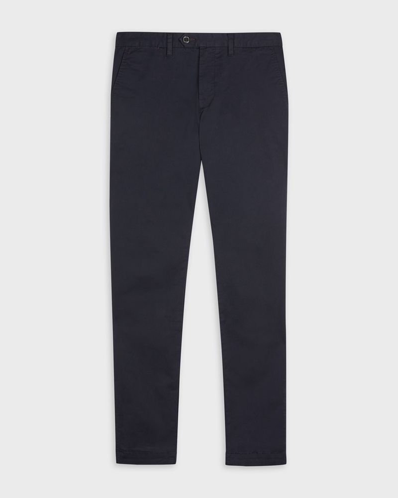 Ted Baker Tincere Super Slim Fit Chinos Byxor Herr Marinblå | LES-451968