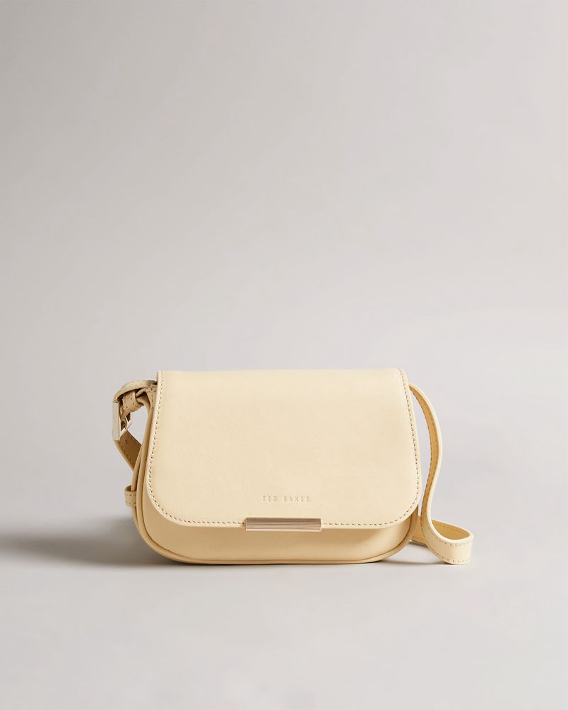 Ted Baker ira Curveduette Cross Body Crossbody Väska Dam Vita | RAM-690128