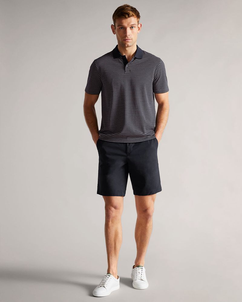 Ted Baker Ashfrd Chino s Shorts Herr Marinblå | DLZ-182360