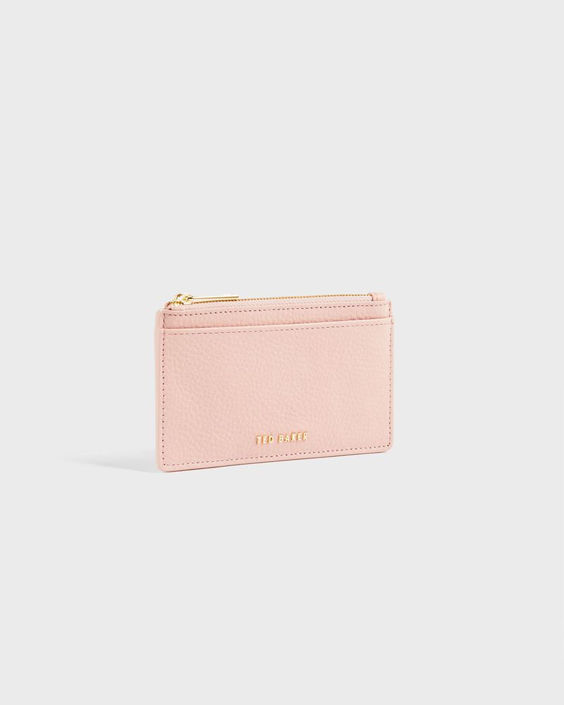 Ted Baker Briell Zip Card Holder Plånbok Dam Rosa | PMN-968034