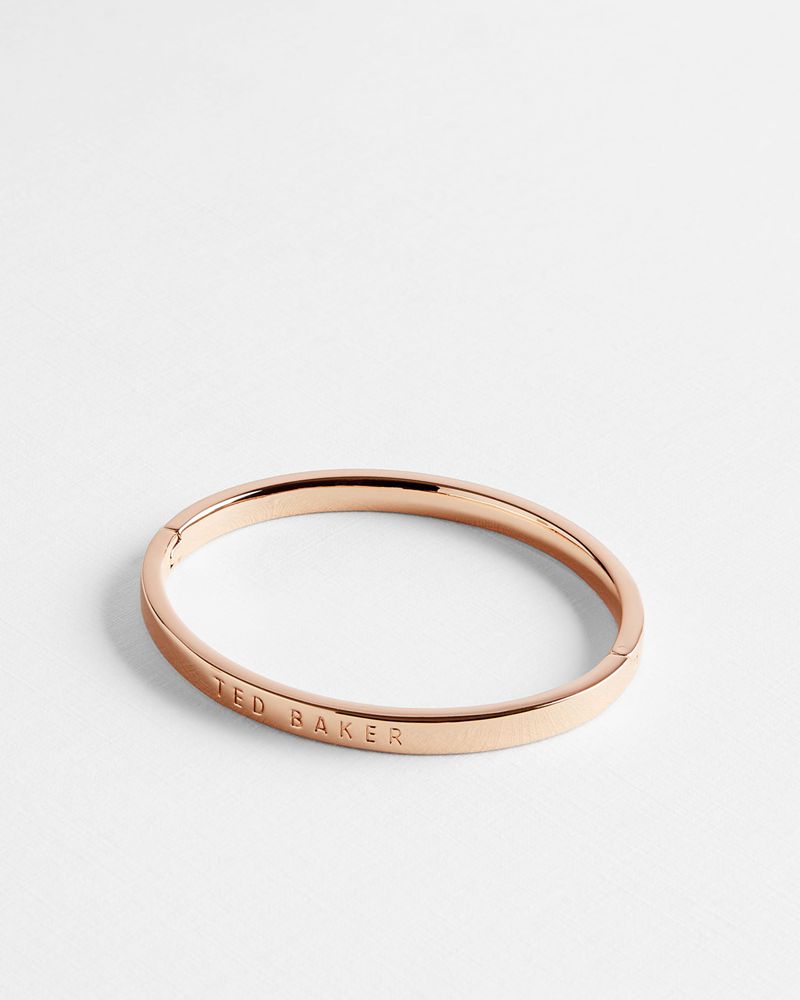 Ted Baker Clemina Hinged Bangle Smycken Dam Rosegold | JPF-083147