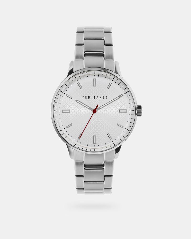 Ted Baker Cosop Bracelet Rem Klocka Herr Silver | NQP-924536