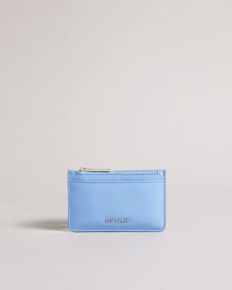 Ted Baker Garcia Zip Card Holder Plånbok Dam Blå | CHA-943562