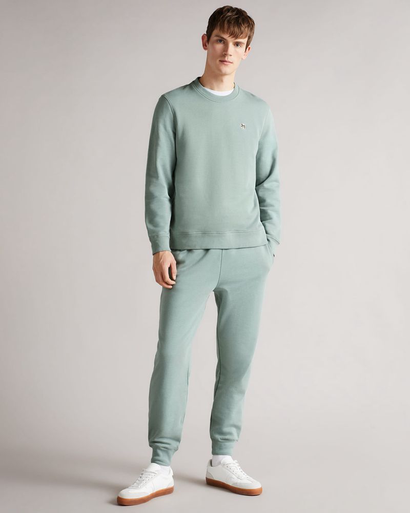 Ted Baker Latima Jersey Joggers Byxor Herr Gröna | LZB-187294