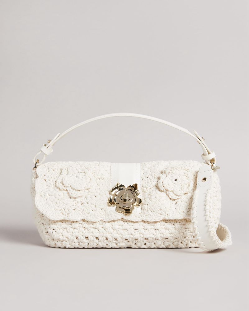 Ted Baker Magnia Crossbody Väska Dam Vita | LIB-154362