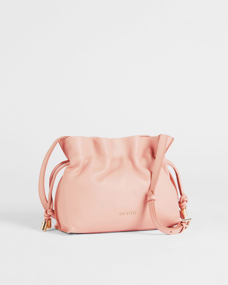 Ted Baker Maiziey Slouchy Mini Cross Body Crossbody Väska Dam Rosa | TYH-504732