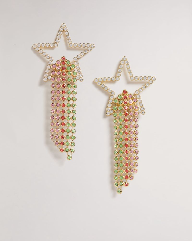 Ted Baker Stel Star Cascade Drop Earring Smycken Dam Olika Färger | PMJ-736094