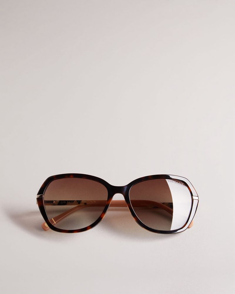 Ted Baker Tanyea Tws169 Oval Badkläder Dam Orange | IGD-689734