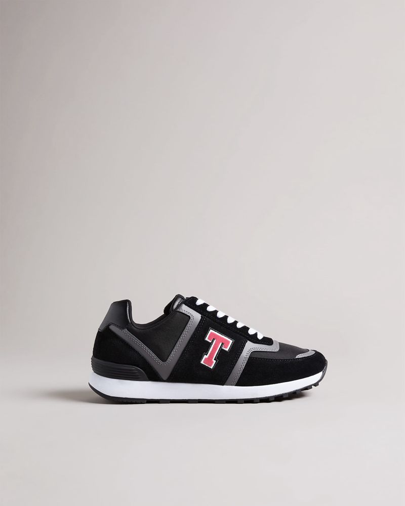 Ted Baker Telvi Retro Runner Sneakers Dam Svarta | JDN-217398